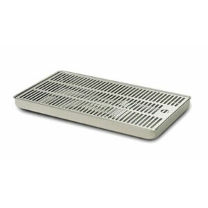 Raccogli gocce per colonnine INOX - 220 x 150 x 30 mm