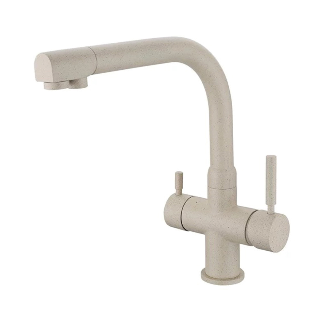 Shurity 420 Rubinetto da cucina 4 vie 3/8" Granito Avena