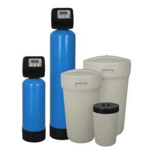 Shurity Alabama Addolcitore acqua doppio corpo con valvola Clack elettronico 40lt. Resina, 5.700lt. Acqua - 10/12 Persone