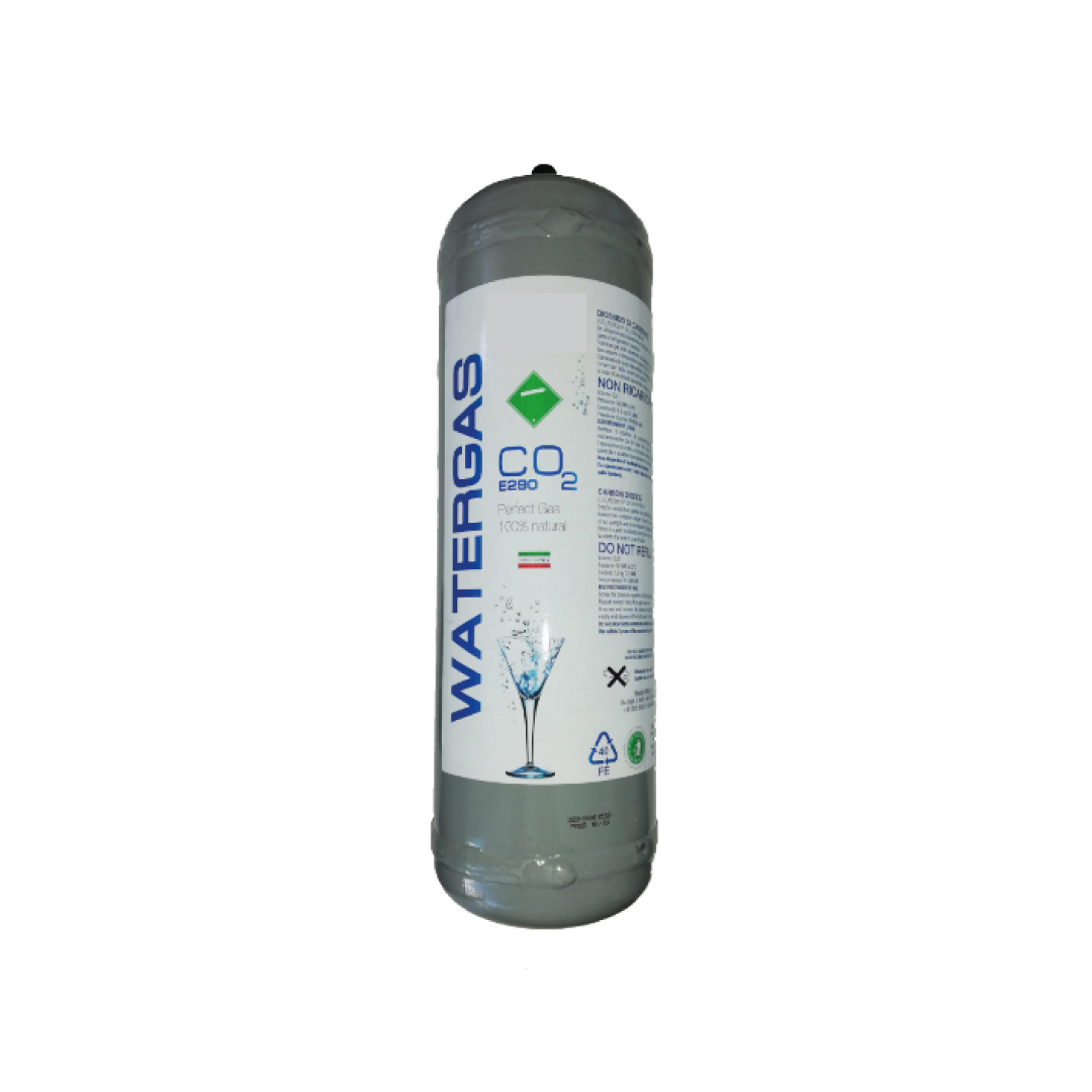 Bombola Co2 monouso E290 per refrigeratori acqua 1300gr.