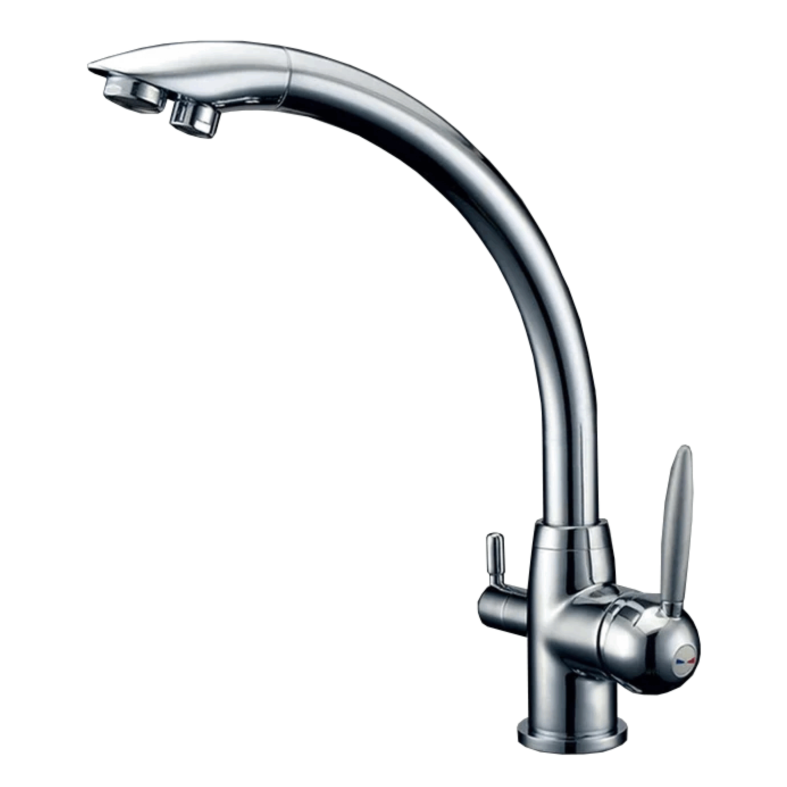 Shurity 340 Rubinetto da cucina 3 vie 3/8” Cromo