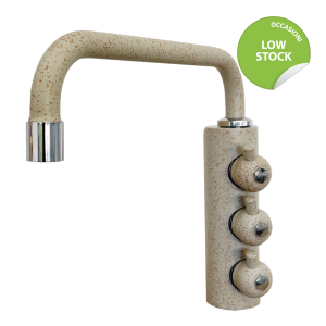 Shurity 312 Rubinetto di prelievo 3 vie Sottofinestra per depuratori 6mm. Granito Avena