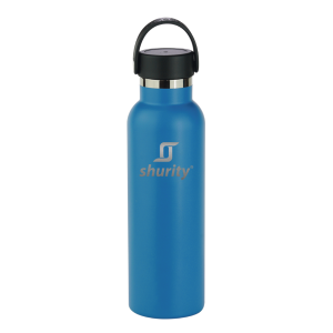 Borraccia Termica Shurity Runbott Sport Acciaio inox con rivestimento in ceramica 600ml. Azzurro