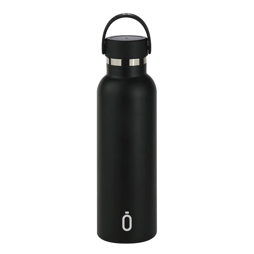 Borraccia Termica Shurity Runbott Sport Acciaio inox con rivestimento in ceramica 600ml. Nero - immagine 2