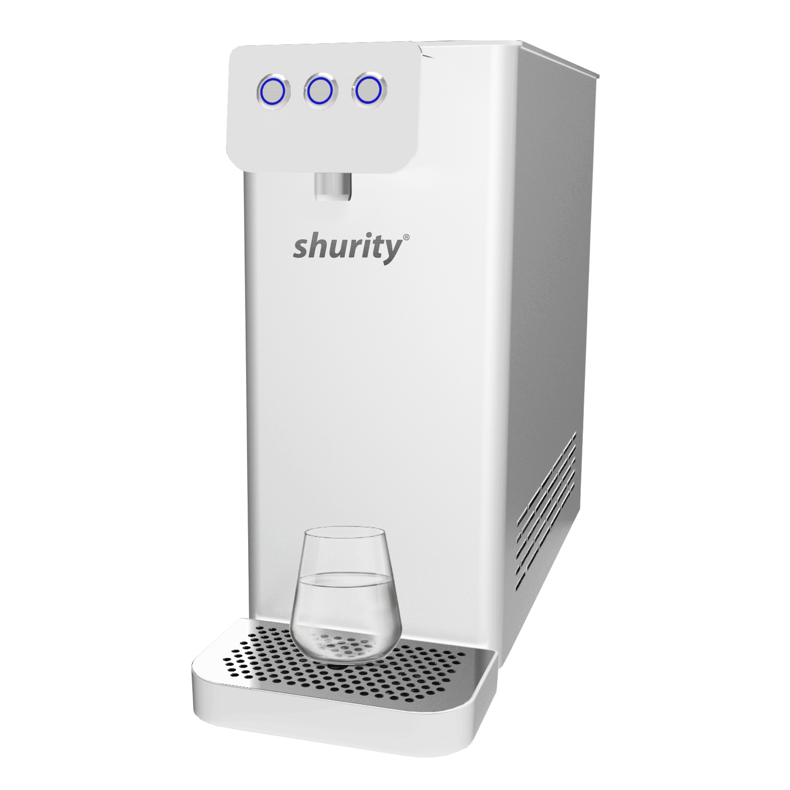 Shurity Oklahoma Refrigeratore acqua con Osmosi Inversa diretta Sopralavello - 3 vie, Liscia, Gassata e Fredda