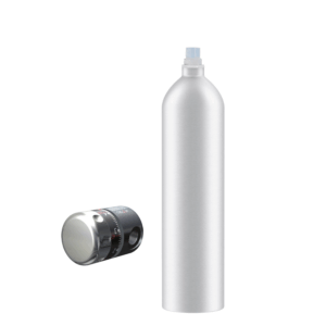 Kit gasatura - Bombola Co2 in alluminio ricaricabile 1Kg 11X1 + Riduttore di pressione