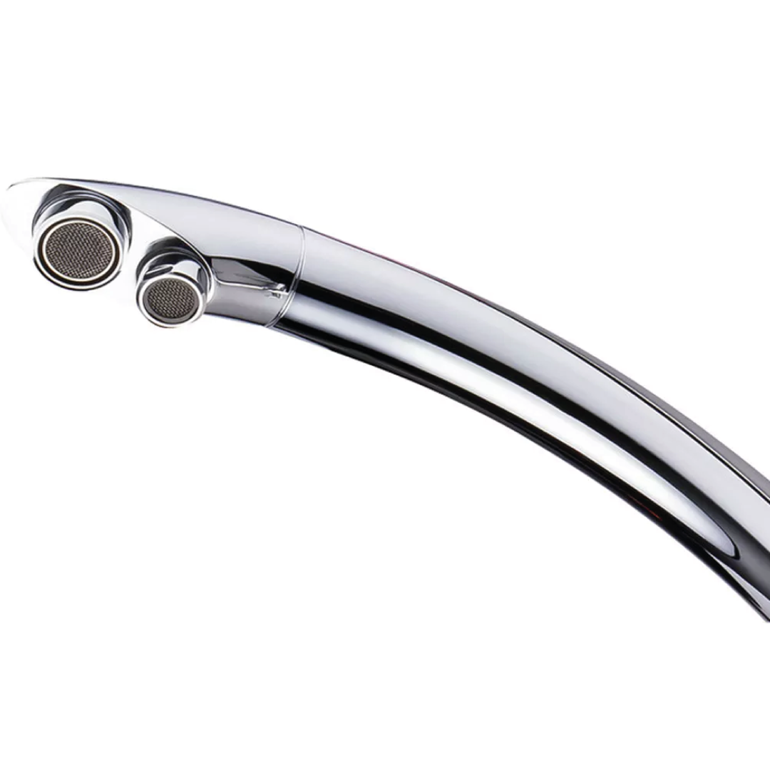 Shurity 340 Rubinetto da cucina 3 vie 3/8” Cromo - immagine 4