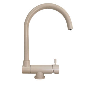 Shurity 370 Rubinetto da cucina Abbattibile sottofinestra 3 vie 3/8” Granito Avena