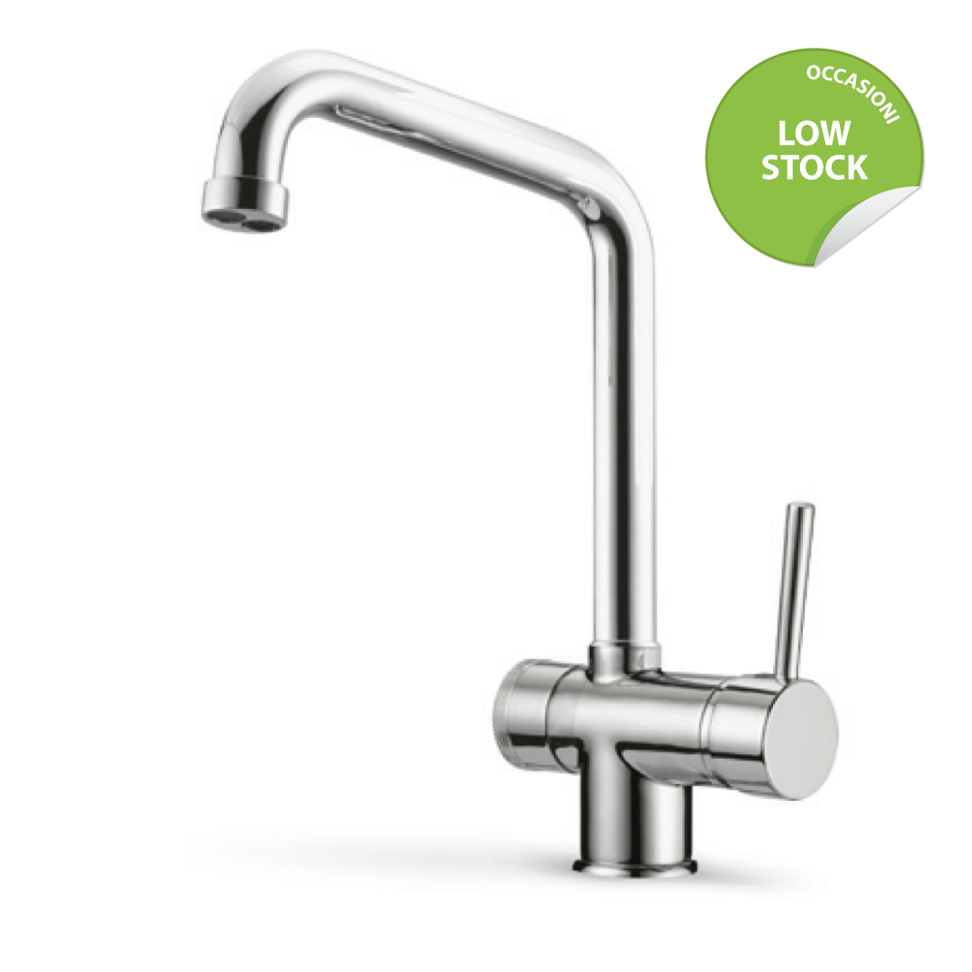 Shurity 392 Rubinetto da cucina Canna Alta 3 vie 3/8” Cromo