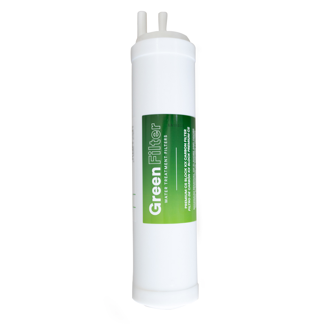 Green Filter GAC carbone Attivo con codolo 3/8″ – 10″