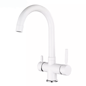 Shurity 410 Rubinetto da cucina 4 vie 3/8" Bianco