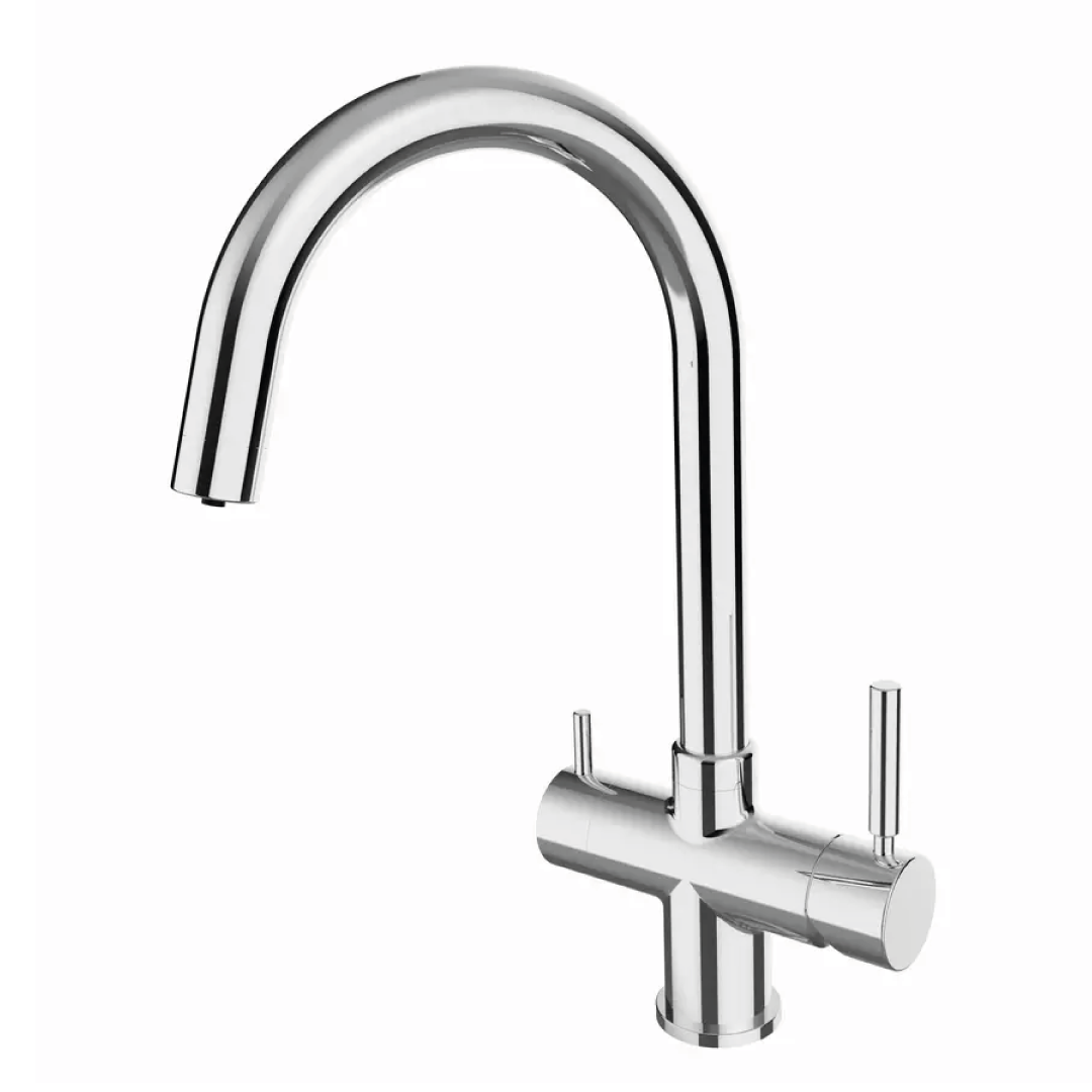 Shurity 410 Rubinetto da cucina 4 vie 3/8" Cromo