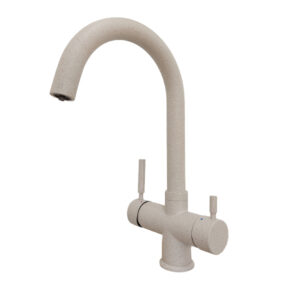 Shurity 410 Rubinetto da cucina 4 vie 3/8" Granito Avena