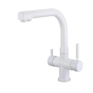 Shurity 420 Rubinetto da cucina 4 vie 3/8" Bianco