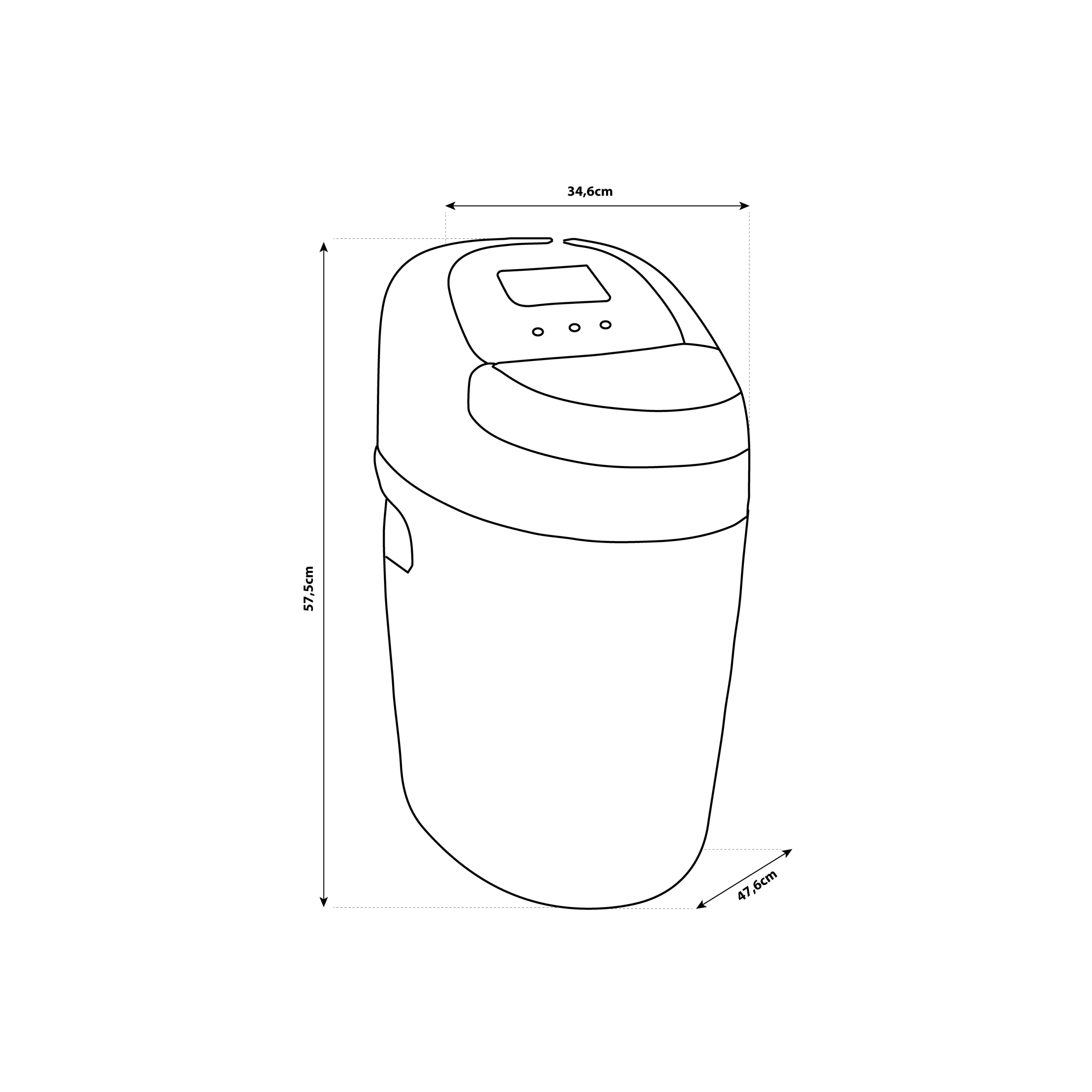 Shurity Valley Addolcitore Cabinato 10 lt. Resina, 1.600lt. Acqua - 1/2Persone - immagine 2