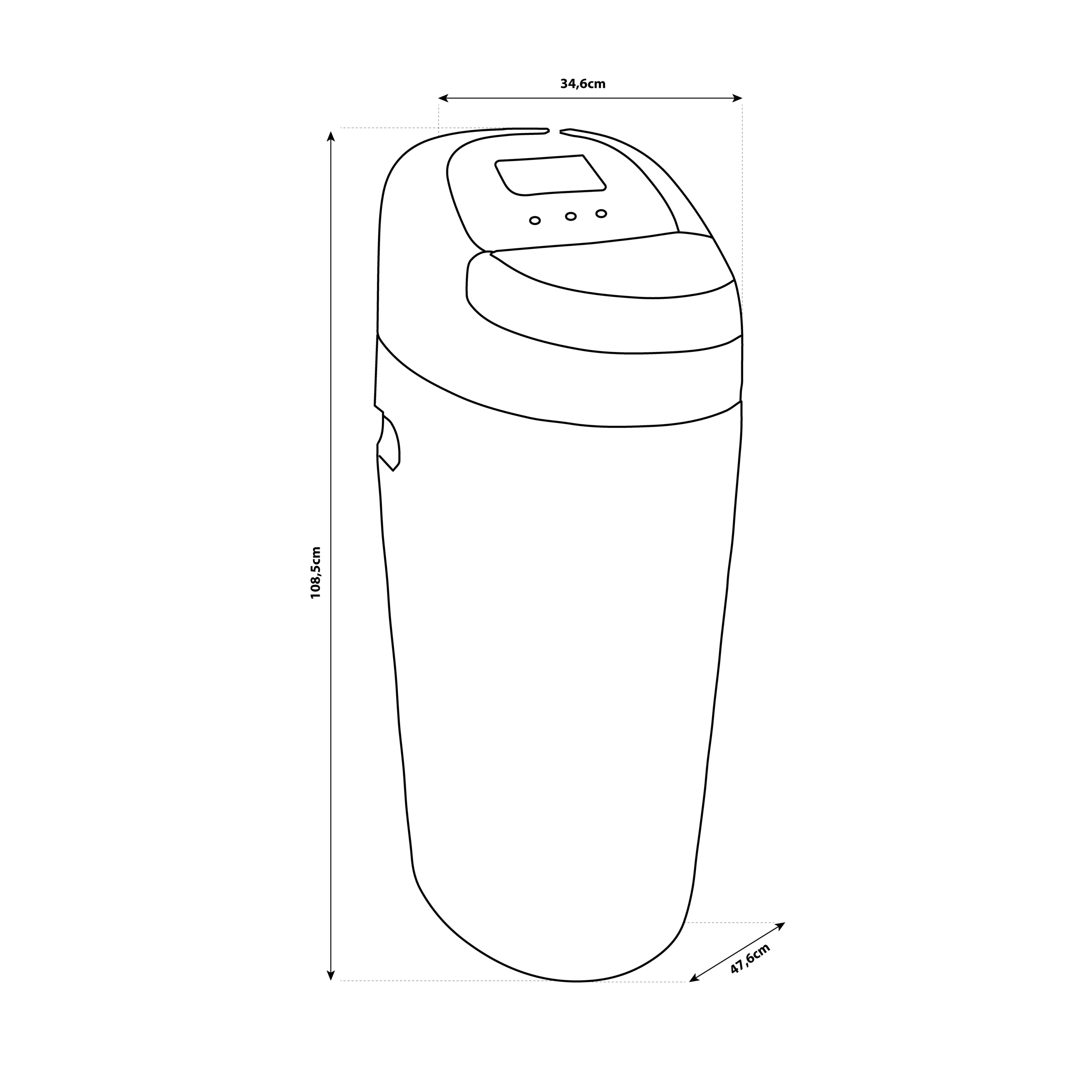 Shurity Valley Addolcitore Cabinato 25 lt. Resina, 4.000lt. Acqua - 6/8 Persone - immagine 2