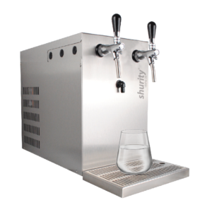 Shurity Idaho Refrigeratore acqua con Filtrazione 30Lt/h. Soprabanco - 2 vie, Liscia e Gassata Fredda