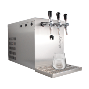 Shurity Idaho Refrigeratore acqua con Filtrazione 50Lt/h. Soprabanco - 3 vie, Liscia, Gassata e Fredda