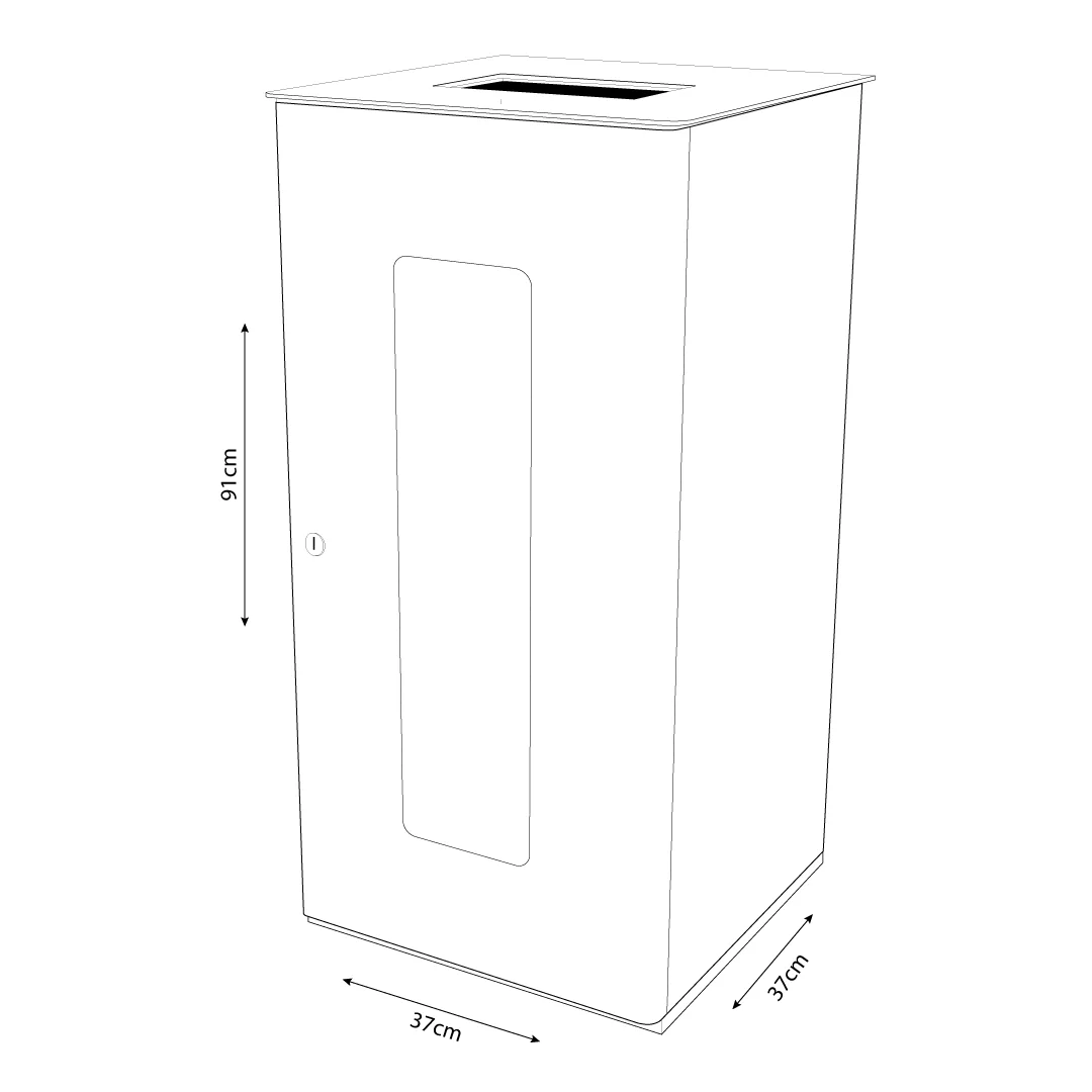 Shurity Tower Plus Dispenser Acqua Refrigerata a colonna con Filtrazione 120lt./h - 3 vie acqua fredda, ambiente e gasata - immagine 3