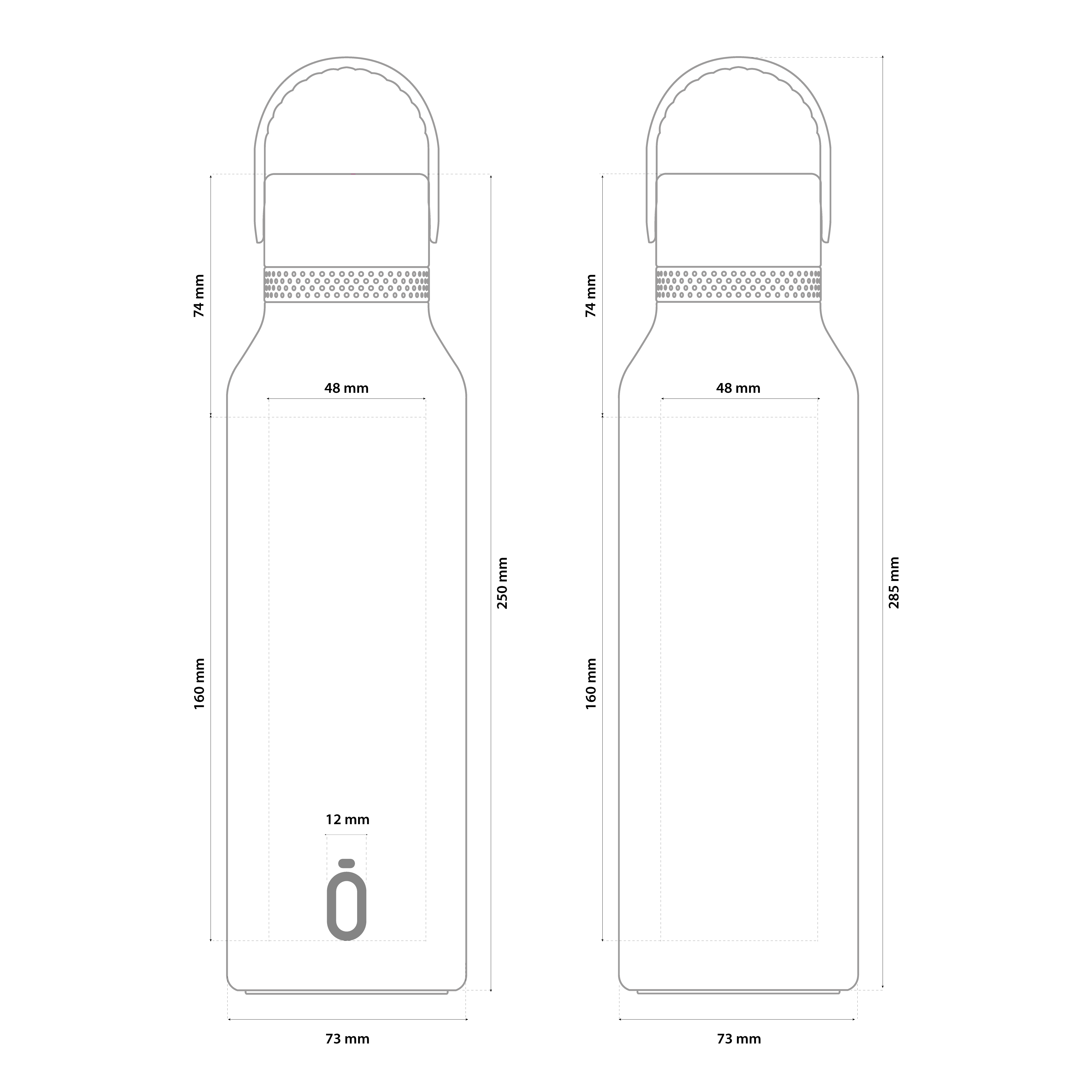 Shurity Runbott Sport Borraccia Termica Acciaio inox con rivestimento in ceramica 600ml. Pesca - immagine 3