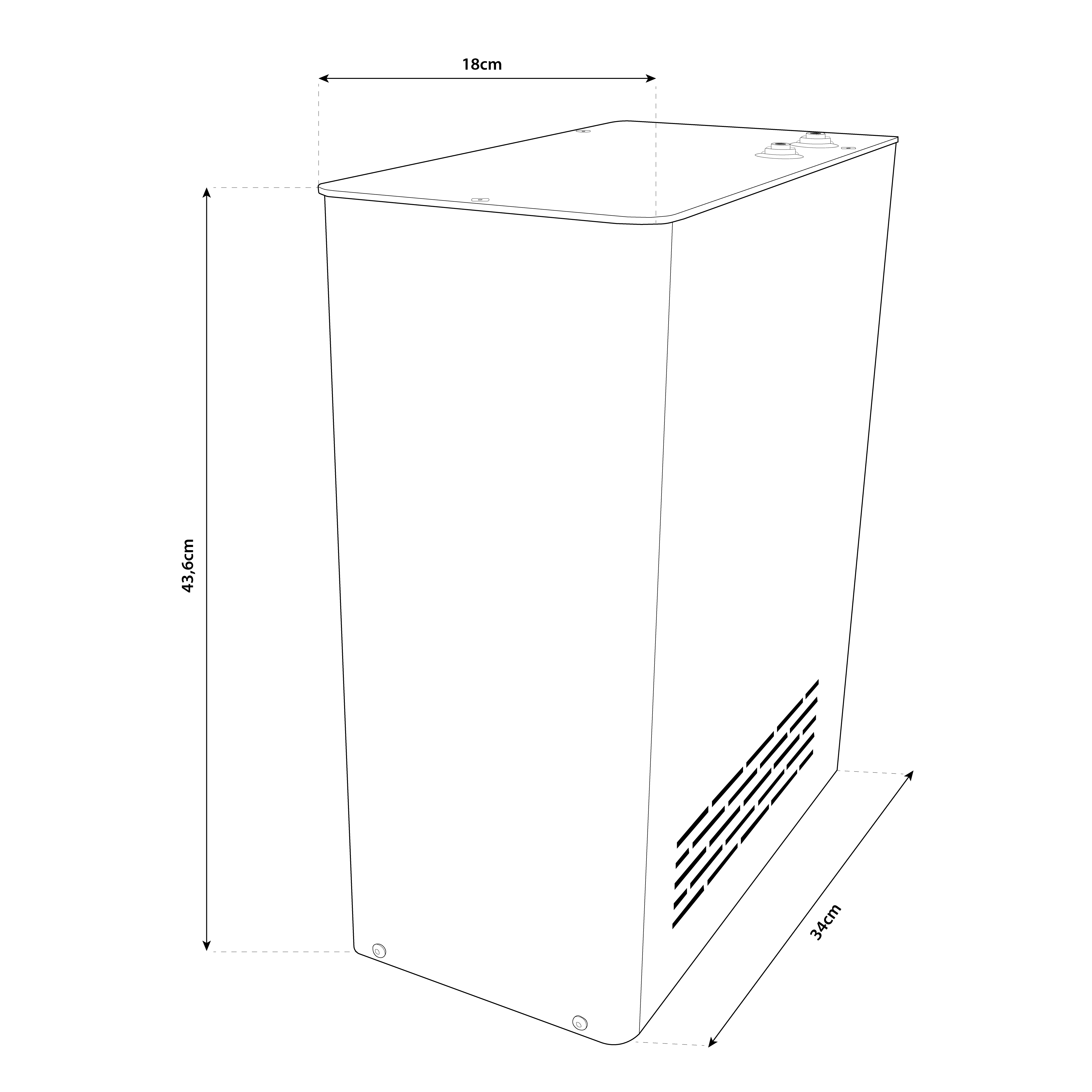 Shurity Idaho Home Refrigeratore acqua con Filtrazione 15Lt/h. Sottolavello - 2 vie, Liscia e Fredda - immagine 2