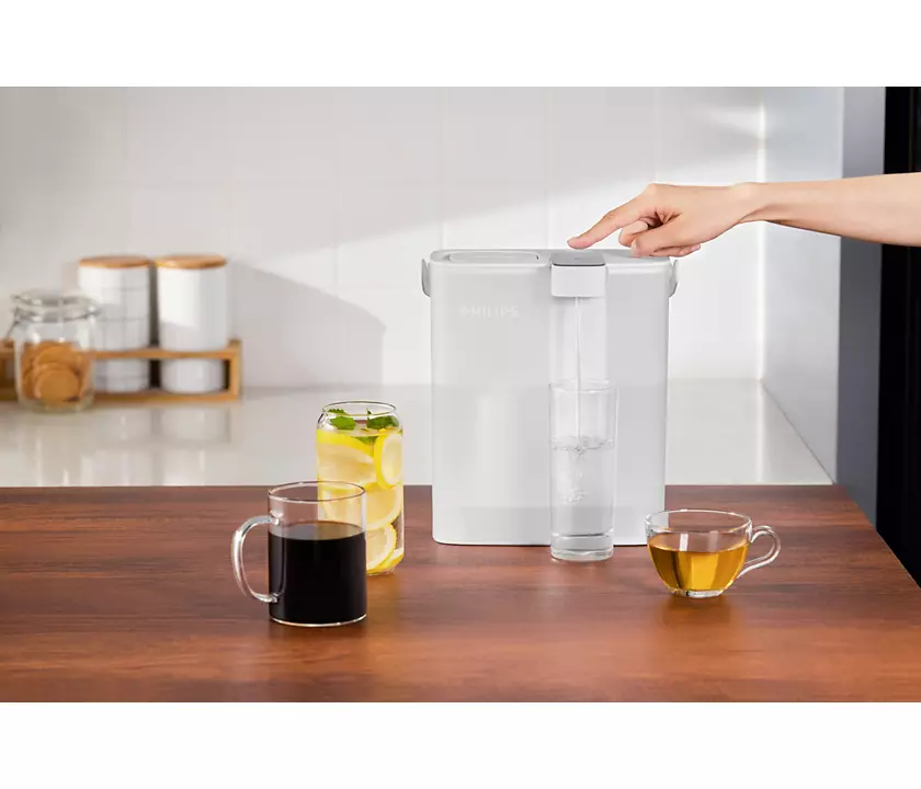 Philips Caraffa filtrante Smart Micro X-Clean Bianca da 3lt. Con timer - immagine 4