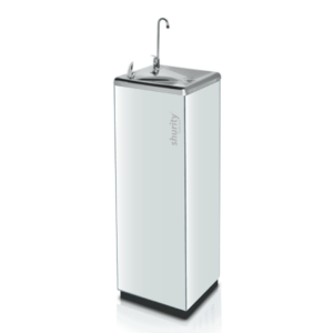 Shurity Business 20 Refrigeratore con fontanella a Colonna Microfiltrazione 20/25lt/h. 2 Rubinetti - 1 via Acqua liscia