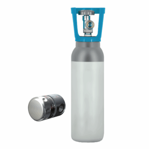 Kit gasatura - Bombola Co2 in acciaio ricaricabile 4Kg + Riduttore di pressione