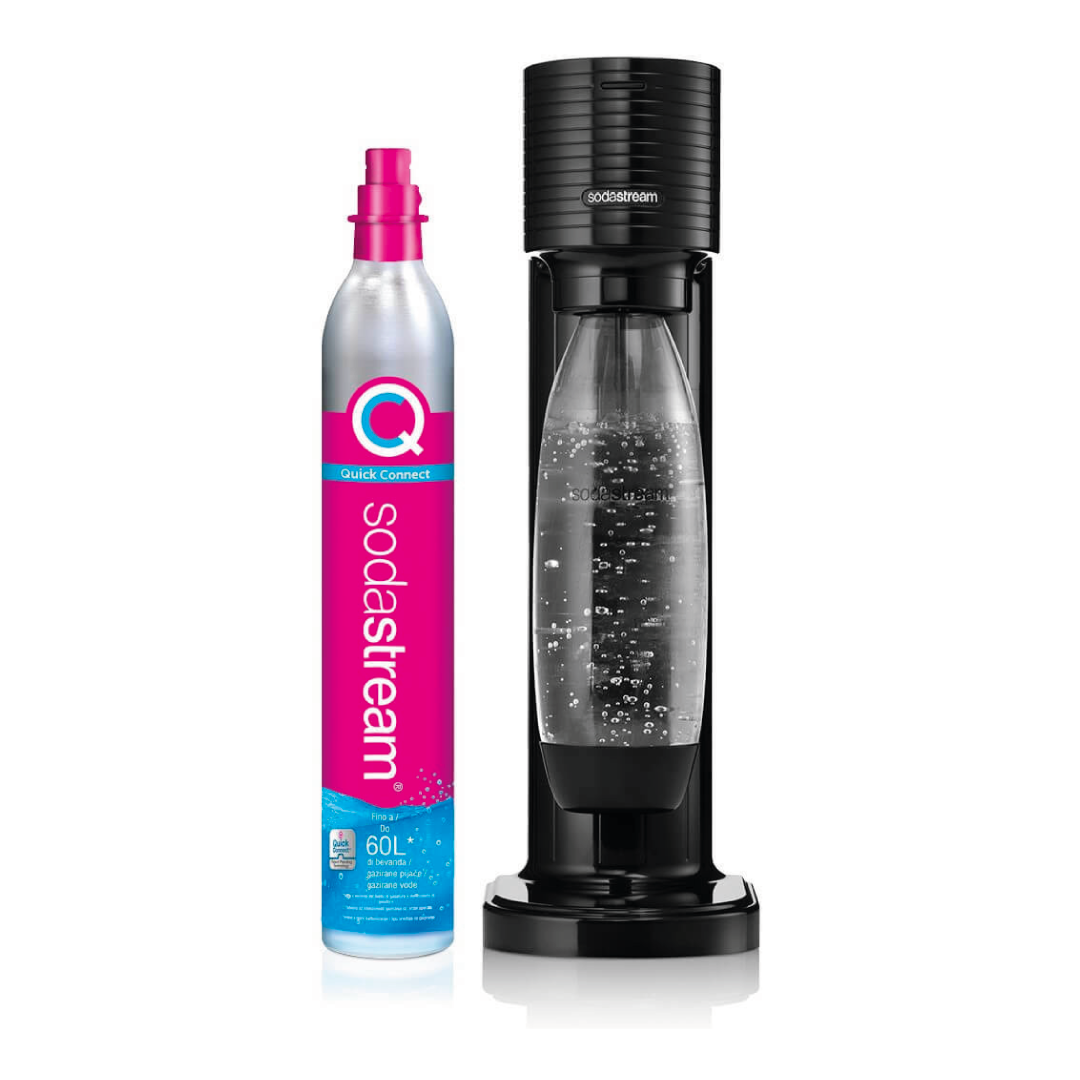 Sodastream Gasatore acqua frizzante Gaia - Nero