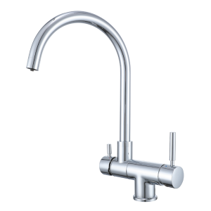 Shurity 470 Rubinetto da cucina Abbattibile sottofinestra 4 vie 3/8” Cromo