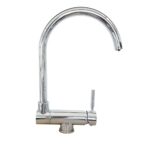 Shurity 370 Rubinetto da cucina Abbattibile sottofinestra 3 vie 3/8” Cromo