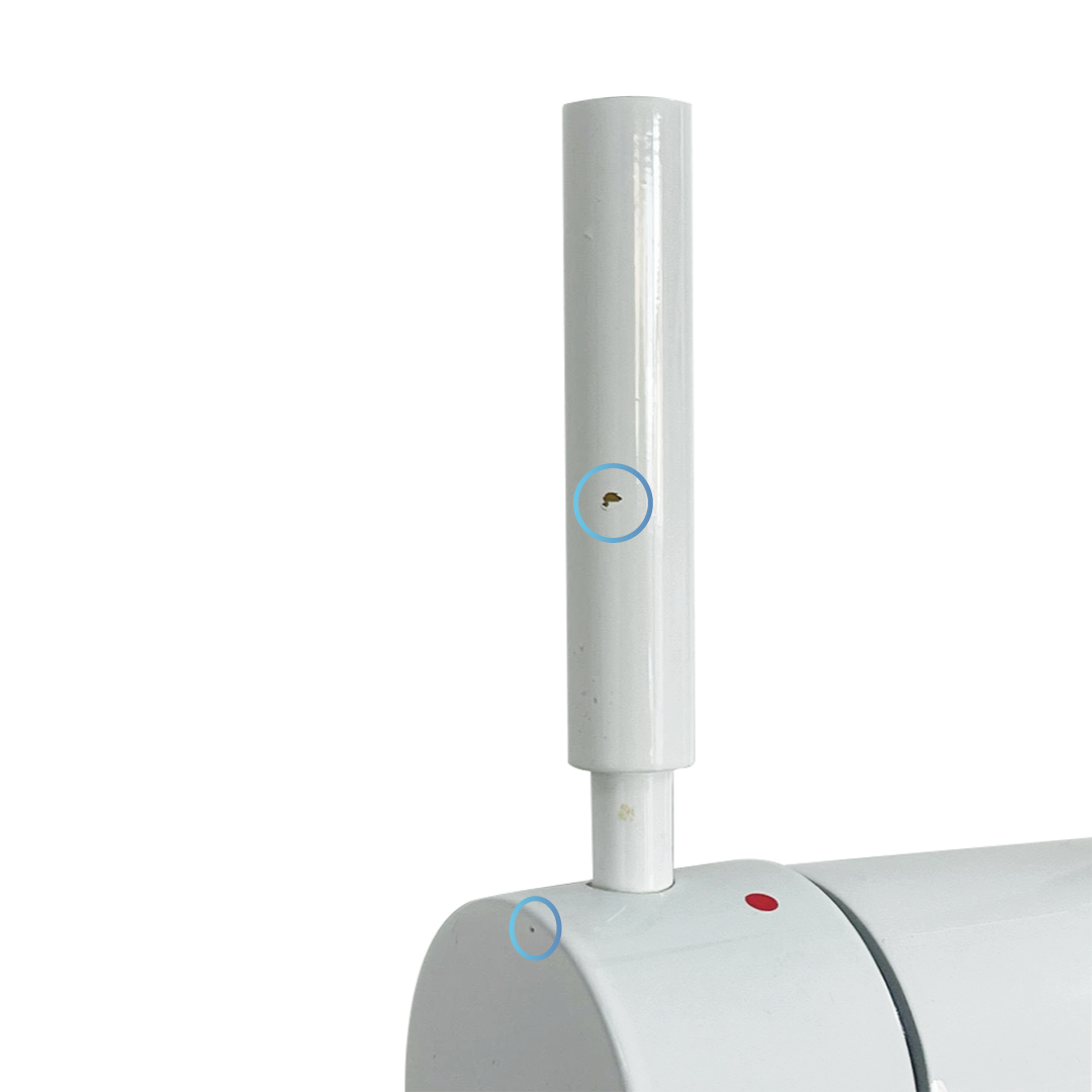 Shurity 410 rubinetto mix 4 vie 3/8" Bianco - Prodotto con segni d'usura - immagine 2