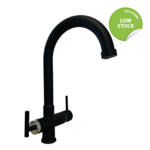 Shurity 496 Rubinetto da cucina 4 vie 3/8” Nero Opaco