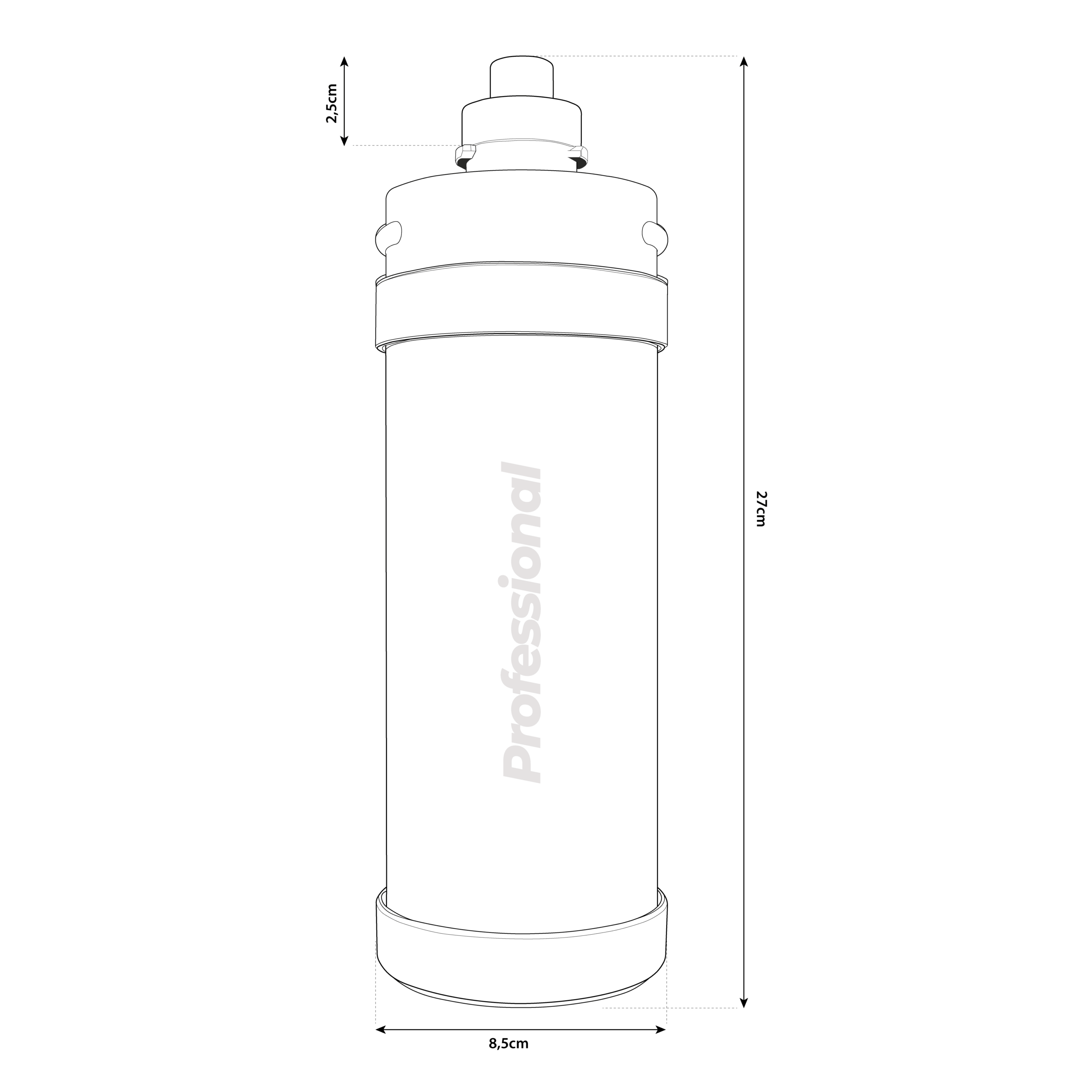 Filtro Professional Micro Small Antimicrobico con Sali d’Argento - 15.000lt. - immagine 2