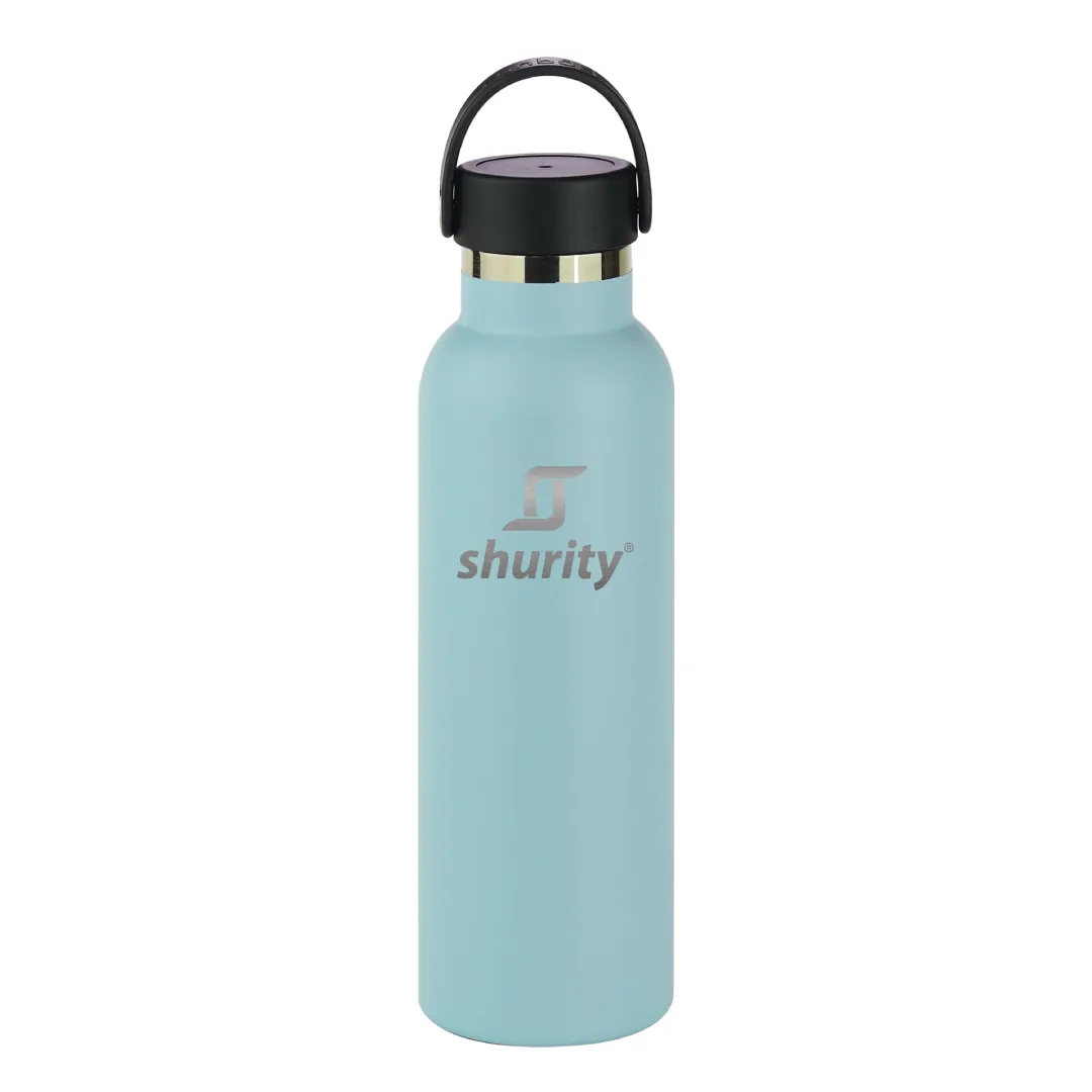 Borraccia Termica Shurity Runbott Sport Acciaio inox con rivestimento in ceramica 600ml. Marino