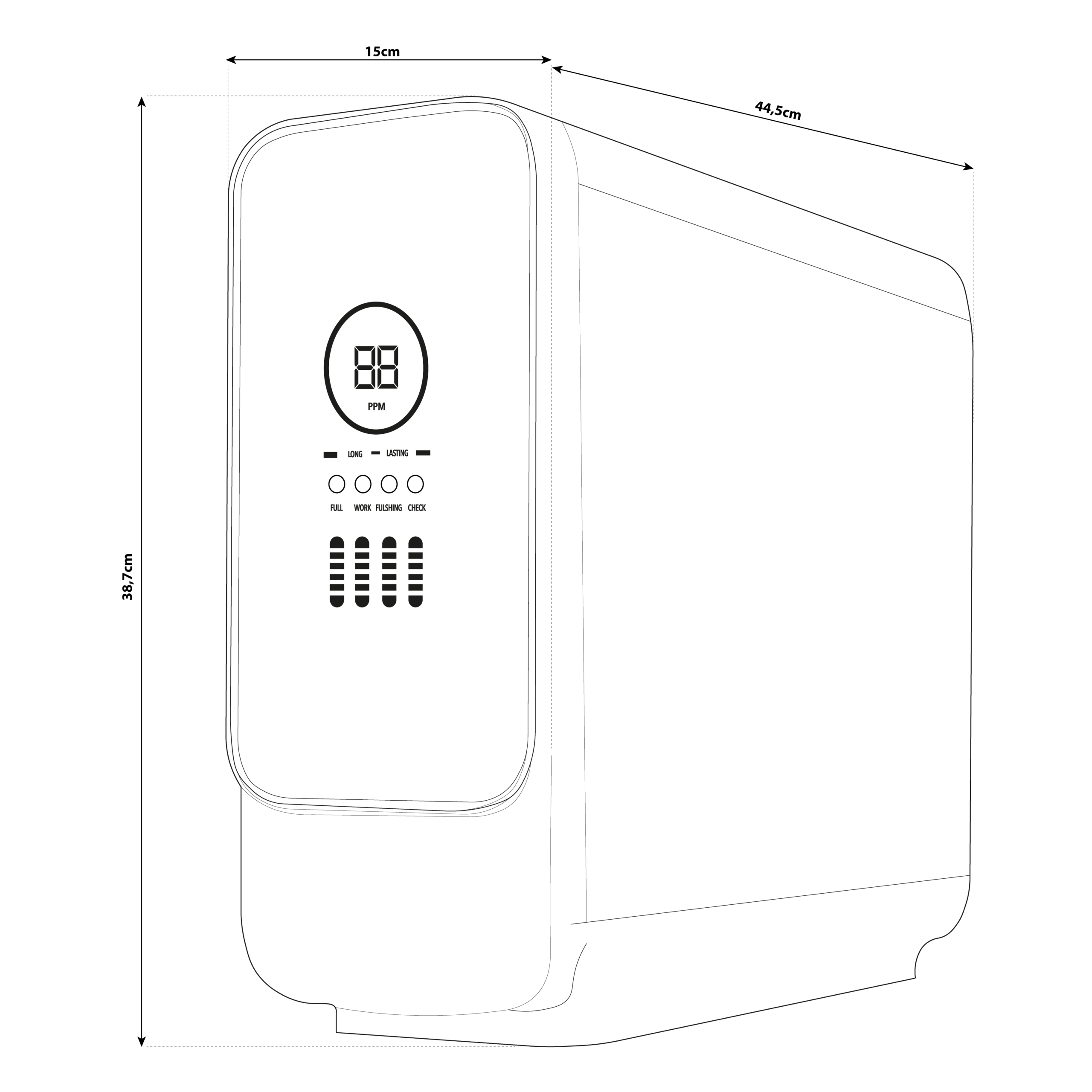 Shurity Crystal Depuratore Acqua Osmosi inversa 600 GPD - Acqua Liscia - immagine 2