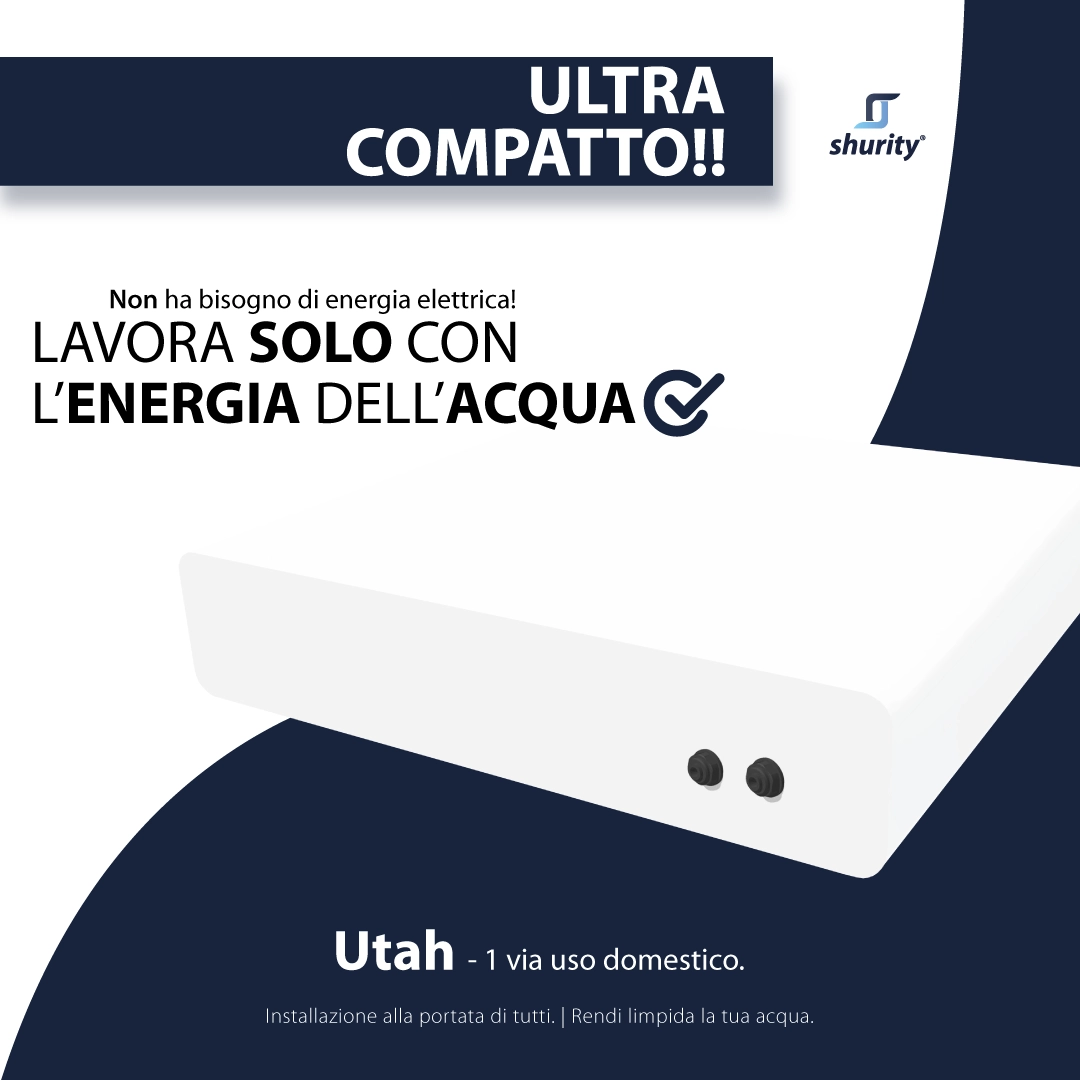 Shurity Utah Depuratore acqua con Ultrafiltrazione Sottolavello - 1 via, Liscia - immagine 4