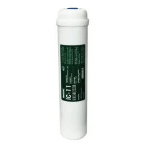 Ionicore IC-11SCGAC Filtro in Linea carbone attivo granulare al cocco battereostatico 1/4" BSP 2,5"x11"