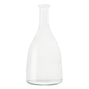 Bottiglia in Vetro per Acqua Vintage 75cl. Trasparente