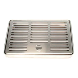 Raccogligocce per colonnine INOX - 220x150 mm.