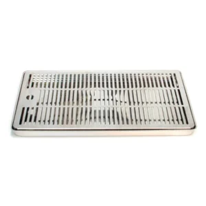Raccogligocce per colonnine INOX - 400x230 mm.