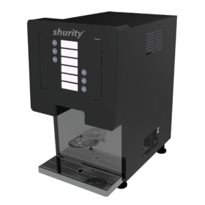 Shurity Drink Refrigeratore acqua con Erogazione Bevande con Pulsanti 30Lt/h. Soprabanco - 6 vie, Acqua e Bevande