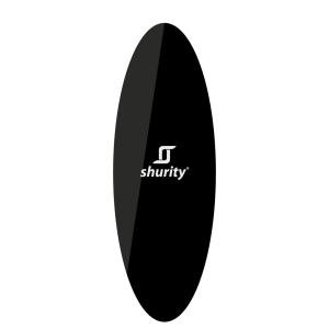 Kit 6pz. Shurity Poggiaposate Circle Nero