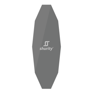 Kit 6pz. Shurity Poggiaposate Hexagon Silver