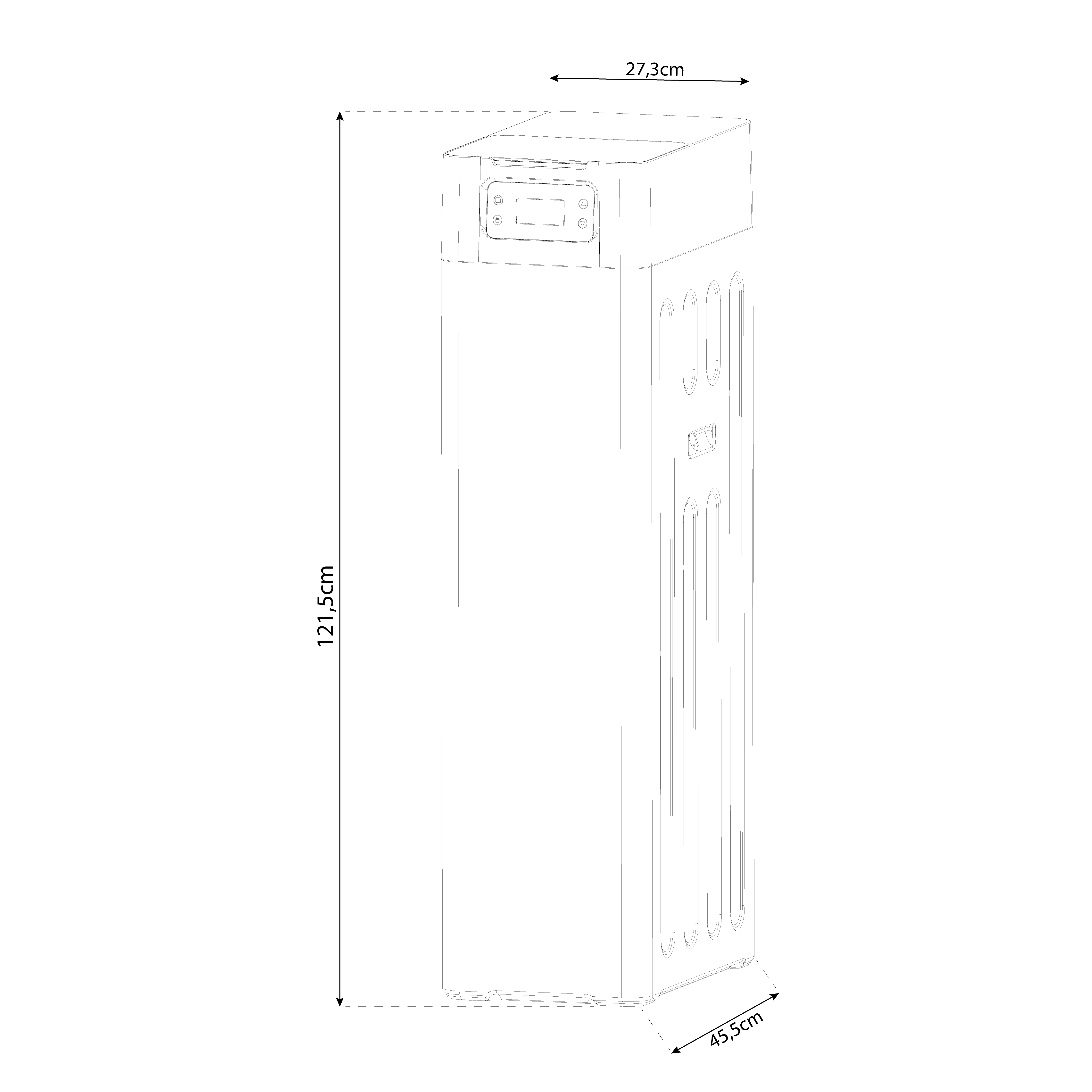 Shurity Premium Addolcitore Acqua Cabinato 37 lt. Resina, 5.300lt. Acqua - 10/14 Persone - immagine 2