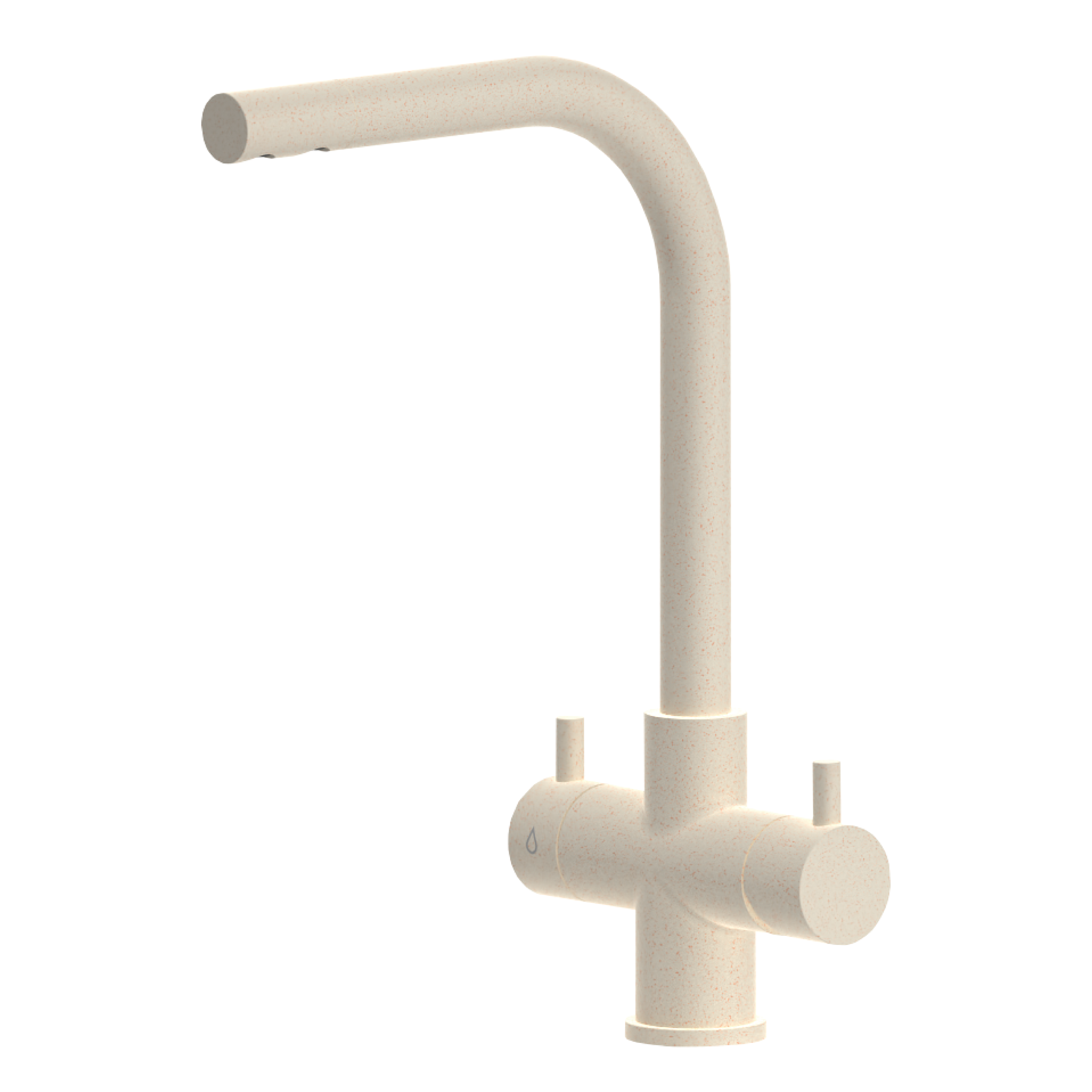 Shurity Sorrento Rubinetto da cucina 5 vie 3/8” Granito Avena