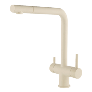 Shurity 382 Rubinetto da cucina con Doccetta estraibile 3 vie 3/8” Granito Avena