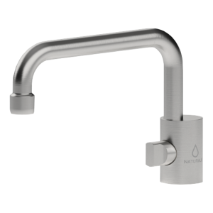 Shurity Napoli Rubinetto di prelievo Sottofinestra per depuratori 1 Via 6mm. Nickel Spazzolato