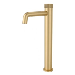 Shurity Neck Colonnina per Erogatore Acqua 3 vie 1/4” - Ottone Spazzolato