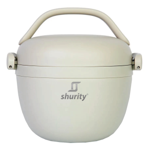 Contenitore Termico Porta Pranzo Shurity Runbott Acciaio inox con rivestimento in ceramica 560ml. Caramello